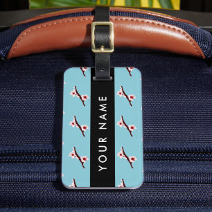 Cherry Blossom, Pink Sakura, Your Name Luggage Tag