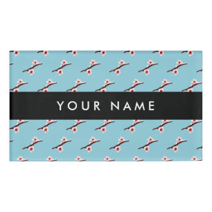 Cherry Blossom, Pink Sakura, Your Name Tag