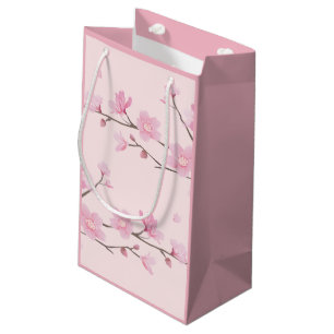 Cherry Blossom - Pink Small Gift Bag