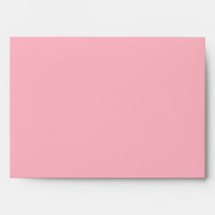 Cherry Blossom Pink Solid Colour Envelope