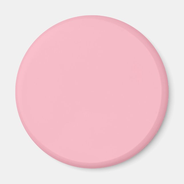 Cherry Blossom Pink Solid Colour Magnet (Front)
