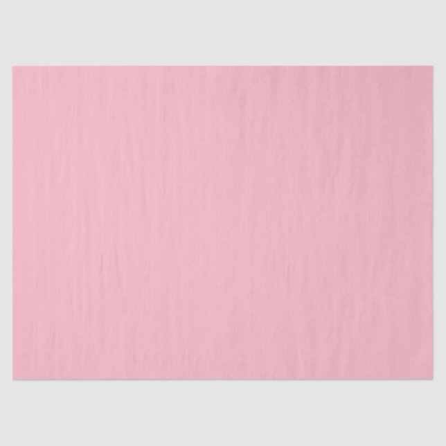 Cherry Blossom Pink Solid Colour Tissue Paper (Front)