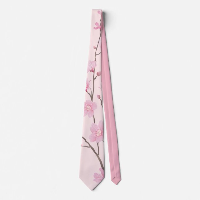 Cherry Blossom - Pink Tie (Front)