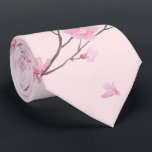Cherry Blossom - Pink Tie<br><div class="desc">I have a passion for nature and especially love anything with flowers. For this piece I wanted to create a simple,  yet elegant flower infused with a slight feeling of the orient.</div>