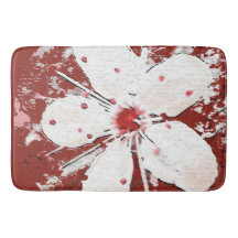 Cherry blossom poetry red white elegant sakura