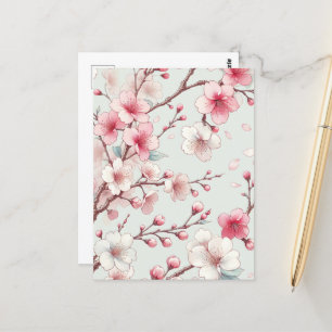 Cherry Blossom Postcard