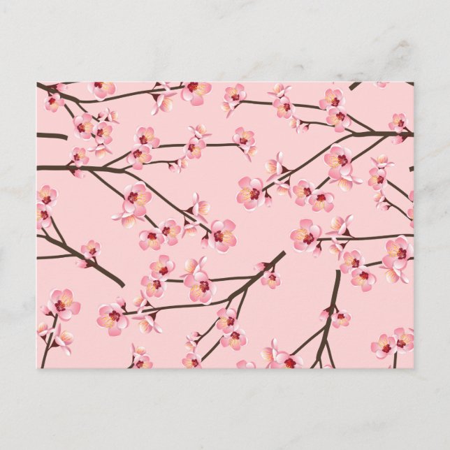 Cherry Blossom Postcard (Front)