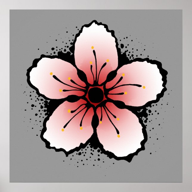 Cherry Blossom Poster (Front)