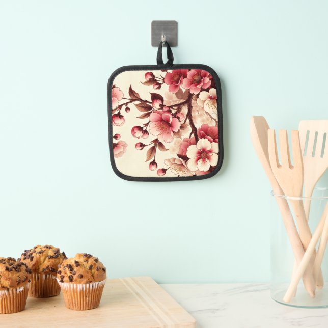 Cherry Blossom Pot Holder (Insitu(Hanging))