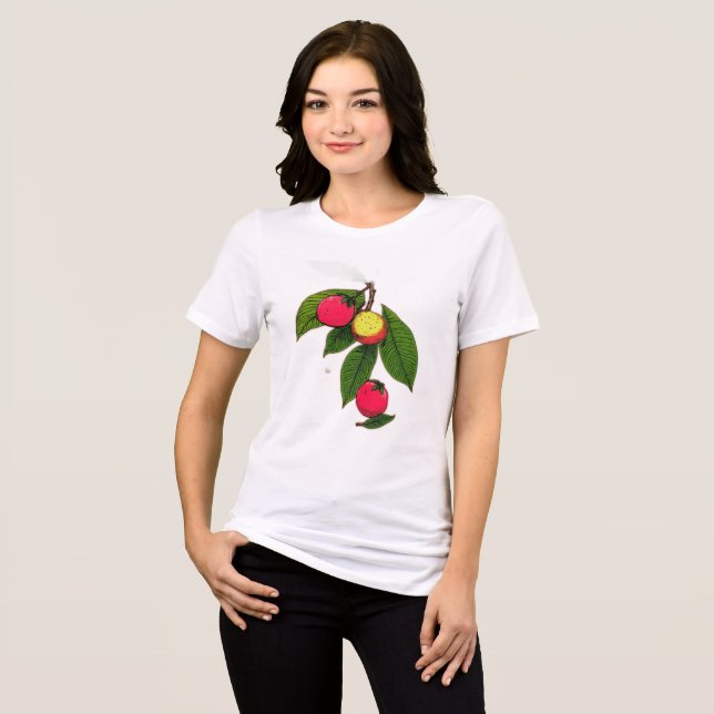 Cherry Blossom Renewal" Tri-Blend Shirt (Front Full)