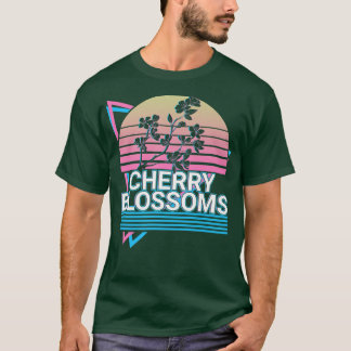 Cherry Blossom Retro Premium T-Shirt