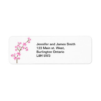 Cherry Blossom - Return Address