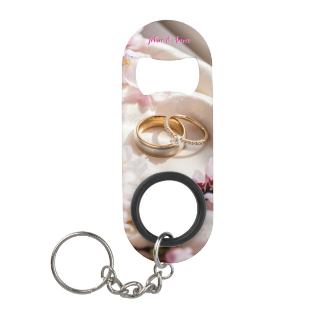 Cherry Blossom, Sakura and Wedding Rings (Front)