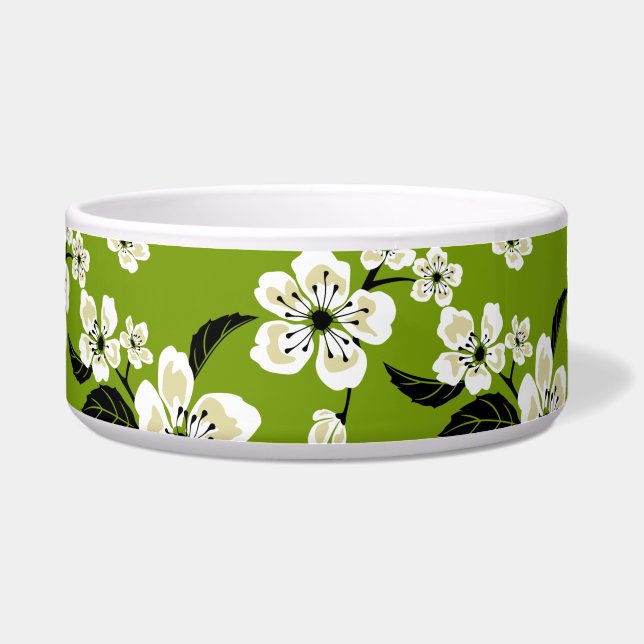 CHERRY BLOSSOM - SAKURA IN MATCHA GREEN (Front)