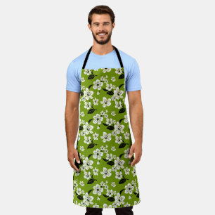 CHERRY BLOSSOM - SAKURA (MATCHA GREEN) APRON