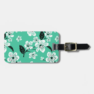 CHERRY BLOSSOM - SAKURA (MINT) LUGGAGE TAG