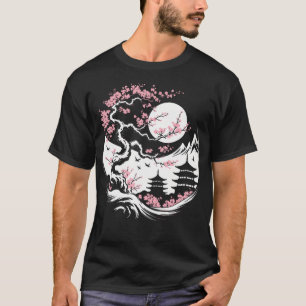 Cherry Blossom Sakura Night Japanese T-Shirt