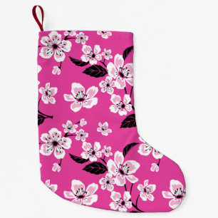 CHERRY BLOSSOM - SAKURA (PINK) SMALL CHRISTMAS STOCKING