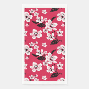 CHERRY BLOSSOM - SAKURA (RED) NAPKIN