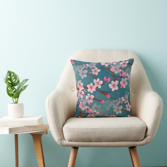Cherry Blossom - Sakura seamless pattern 1 Cushion (Chair)