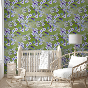 Cherry Blossom - Sakura seamless pattern 2 Wallpaper