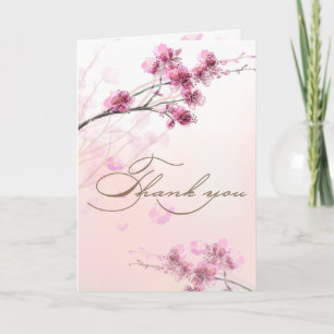 Cherry Blossom/Sakura Thank You cards