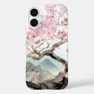 Cherry Blossom Serenade iPhone 16 Case