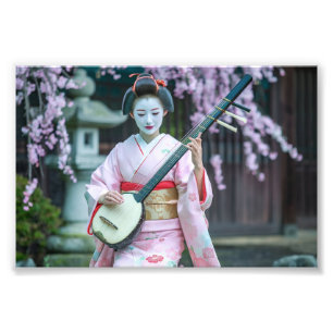 Cherry Blossom Serenade Photo Print