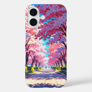 Cherry Blossom Serenity iPhone 16 Case