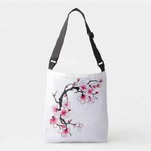 Cherry Blossom Serenity - Crossbody Bag