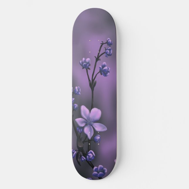 Cherry blossom skateboard (Front)