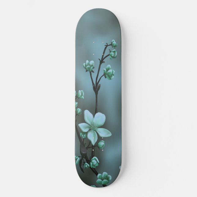 Cherry blossom skateboard (Front)