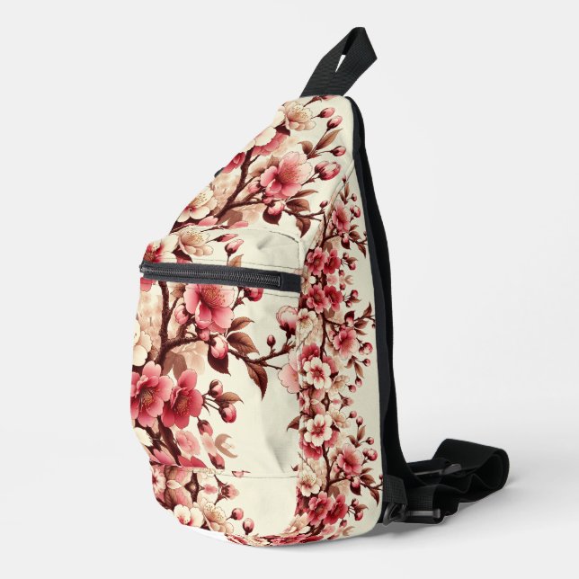 Cherry Blossom Sling Bag (Right Corner)