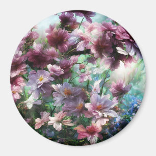 Cherry Blossom Splash Magnet