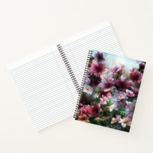 Cherry Blossom Splash Notebook