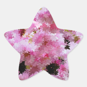 CHERRY BLOSSOM STAR STICKER