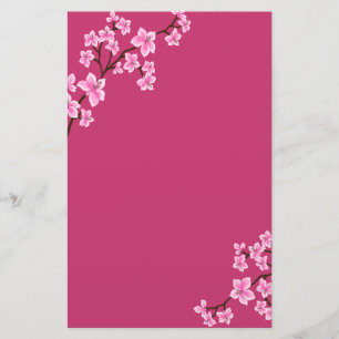 Cherry Blossom stationery