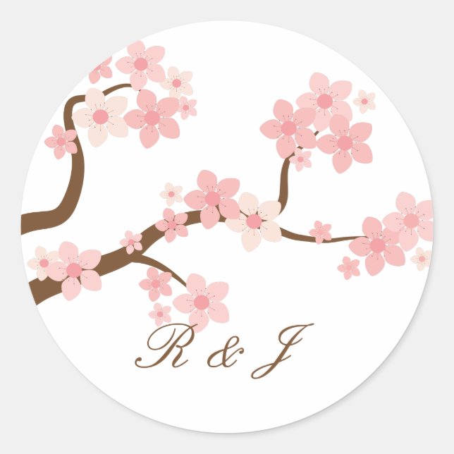 Cherry blossom sticker (Front)