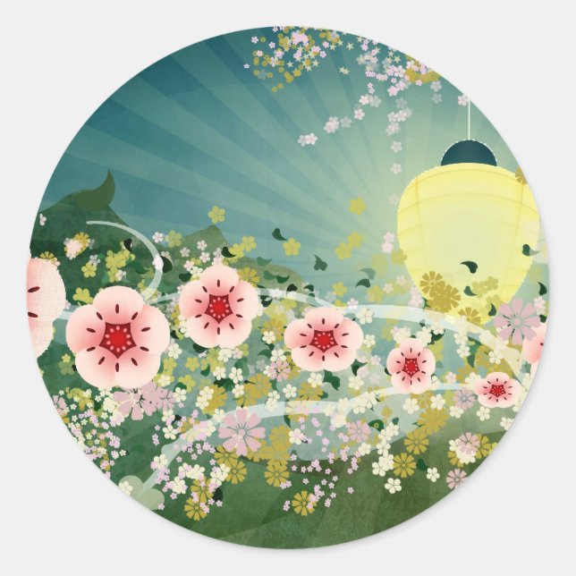 Cherry blossom stickers (Front)