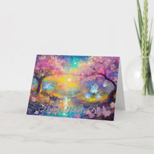 Cherry Blossom Sunrise Mother's Day Stream Card