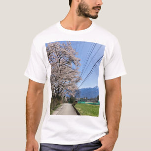 Cherry Blossom T-Shirt – Japanese Sakura Tree in