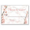 Cherry Blossom Table Card