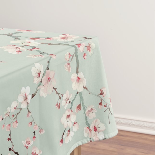 Cherry Blossom Table Cloth Floral Radiance (In Situ)