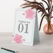 Cherry Blossom Table No Sitting Arrangement Table