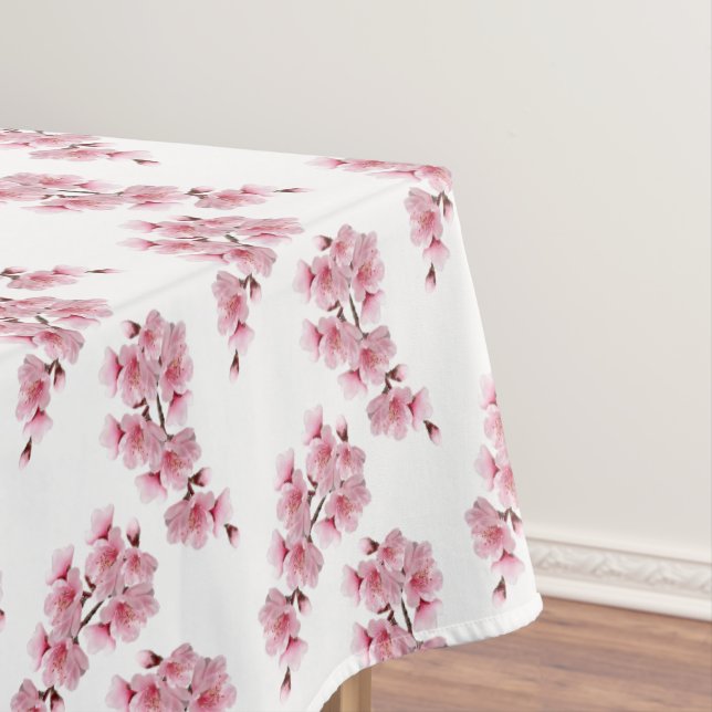 Cherry blossom tablecloth (In Situ)