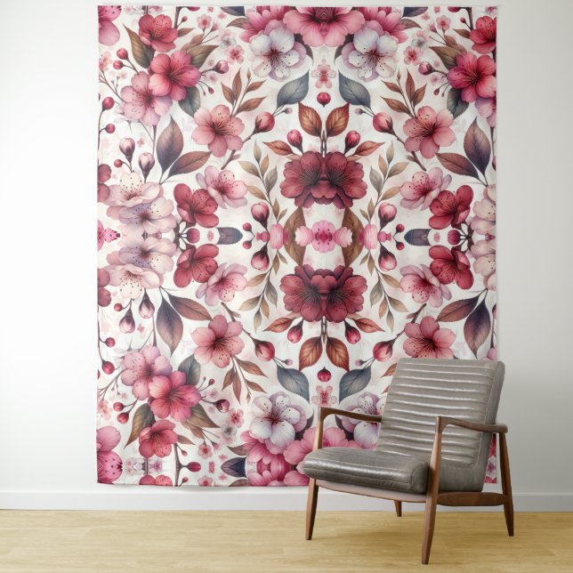 Cherry Blossom Tapestry (In Situ)