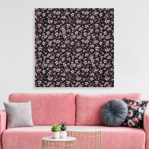 Cherry Blossom Tapestry Canvas Print