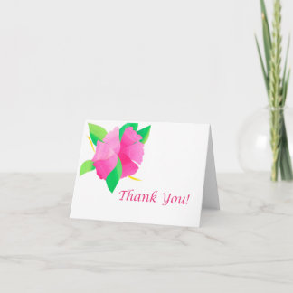 Cherry Blossom Thank You Card