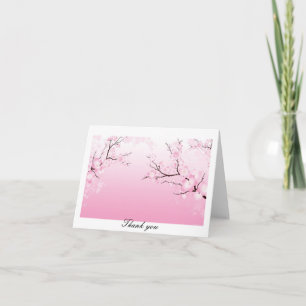 CHERRY BLOSSOM THANK YOU CARD
