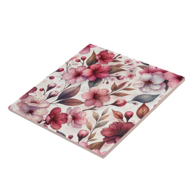 Cherry Blossom Tile (Side)